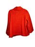Sandro 100% Wool Solid Orange Jacket Size XL - photo 2