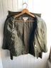 Worth 100% Leather Solid Green Leather Jacket Size M - photo 6