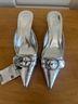 Mango Silver Heels Size EU 41 - photo 5