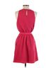 Express 100% Polyester Solid Red Express Casual Dress Size S - photo 2