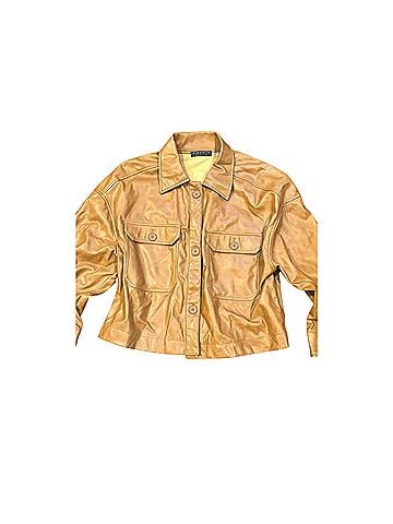 Bagatelle Faux Leather Jacket (view 1)