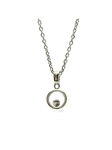 Chopard Chopard Happy Diamonds Necklace 79A017 White Gold (18K) Diamond Men,Women Fashion Pendant Necklace (Silver) (view 2)