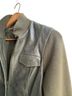Worth 100% Leather Solid Green Leather Jacket Size M - photo 5