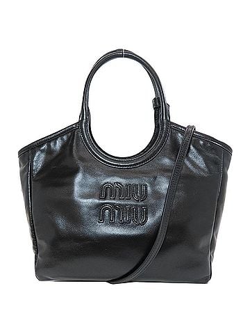 Miu Miu Miu Miu Miu Ivy 2-Way Tote Bag, Calfskin, Women's MIUMIU (view 1)