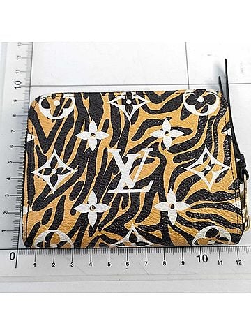 Louis Vuitton LOUIS VUITTON Wallet/Coin Case Zippy Coin Purse M67878 Brown Monogram Jungle Women's (view 2)