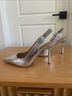 Steve Madden Silver Heels Size 9 - photo 4