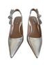 Steve Madden Silver Heels Size 9 - photo 1