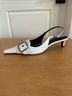 Mango White Silver Heels Size EU 41 - photo 5