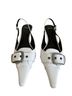 Mango White Silver Heels Size EU 41 - photo 1