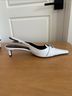 Mango White Silver Heels Size EU 41 - photo 6