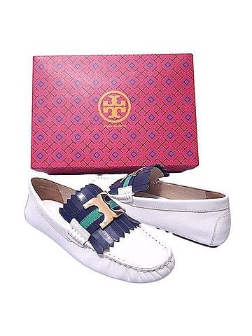 Tory Burch Gemini? Link Driver Flats (view 1)