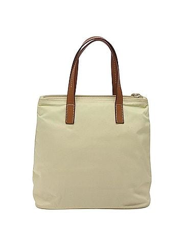Prada Vintage Tote Tessuto White Nylon Tote Bag Bag (view 1)