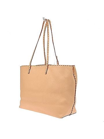 Fendi Roll Tote Selleria Leather Orange Leather Tote Bag Bag (view 2)