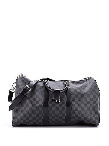 Louis Vuitton Keepall Bandouliere Bag Damier Graphite 45 (view 1)