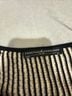 Peruvian Connection Stripes Black Ivory Wool Dress Size XL - photo 3