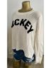 Wooden Ships Graphic Ivory Black Pullover Sweater Size XS - photo 8