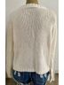 Wooden Ships Graphic Ivory Black Pullover Sweater Size XS - photo 11