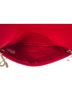 Francesca's 100% Cotton 30% Metallic Fiber 70% Other Hearts Red Clutch One size - photo 9