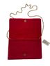 Francesca's 100% Cotton 30% Metallic Fiber 70% Other Hearts Red Clutch One size - photo 7