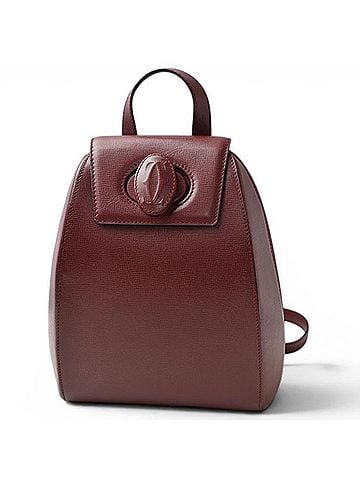 Cartier Cartier backpack, Must de bag, leather, burgundy. (view 1)