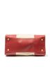 Prada Red Trimmed Canapa Satchel One size - photo 9