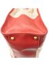 Prada Red Trimmed Canapa Satchel One size - photo 6