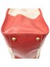 Prada Red Trimmed Canapa Satchel One size - photo 7