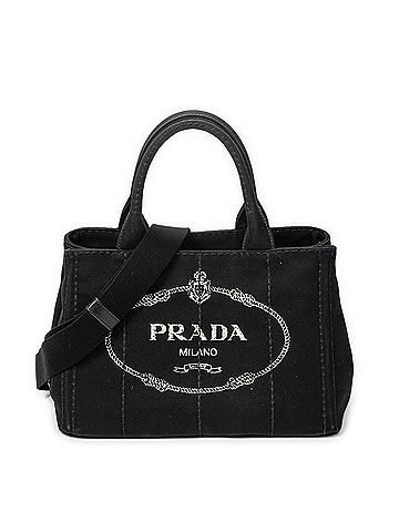 Prada Small Canapa Tote (view 1)