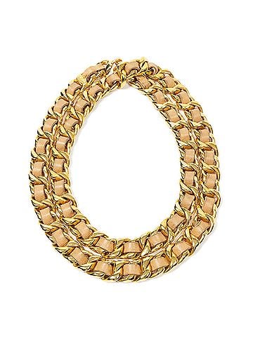 Chanel CC Leather Chain Belt (view 2)