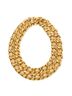 Chanel White CC Leather Chain Belt One size - photo 2