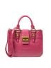 Miu Miu Pink Small Puchlock Executive Tote One size - photo 1