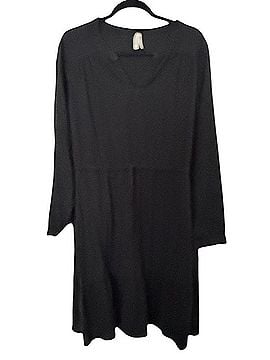 Pact Long-Sleeve V-Neck Dress Casual Dress (view 1)