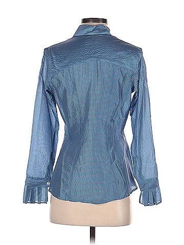 jill mcgowan Jill Mcgowan Long Sleeve Button Down Shirt (view 2)