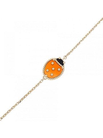 Van Cleef & Arpels Van Cleef &amp; Arpels Lucky Spring Closed Wing Ladybug Bracelet (view 1)