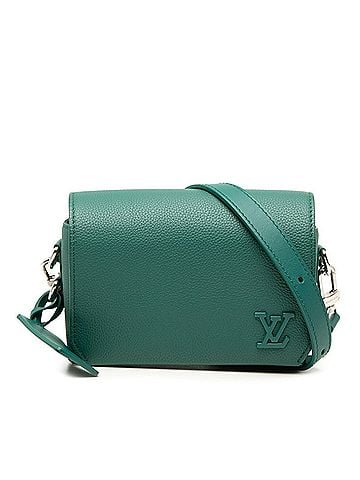 Louis Vuitton Louis Vuitton LV Aerogram Fastline Wearable Wallet Crossbody Shoulder Bag M82367 Green Leather Women's LOUIS VUITTON (view 1)
