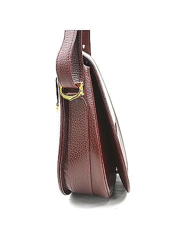 Cartier Cartier CARTIER Shoulder Bag Leather Burgundy Gold Women's e62185r (view 2)