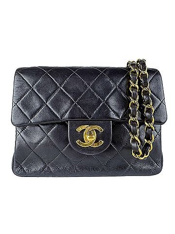 Chanel Chanel Matelassé Lambskin Shoulder Bag, Black &amp; Gold, Women's, z10875 (view 1)
