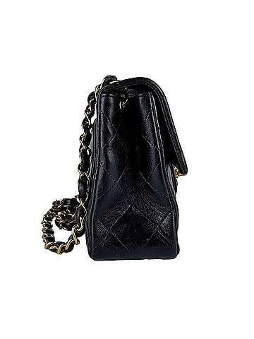 Chanel Chanel Matelassé Lambskin Shoulder Bag, Black &amp; Gold, Women's, z10875 (view 2)