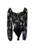 Lulus 68% Polyester 29% Nylon 3% Spandex 100% Polyester 95% Spandex Floral Black Multi Color Jumpsuit Size XS - photo 2