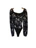 Lulus 68% Polyester 29% Nylon 3% Spandex 100% Polyester 95% Spandex Floral Black Multi Color Jumpsuit Size XS - photo 1