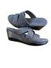 Anne Klein Gray Wedges Size 8 - photo 1