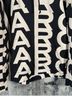Marc Jacobs 100% Cotton Graphic Black Ivory Pullover Hoodie Size S - photo 4