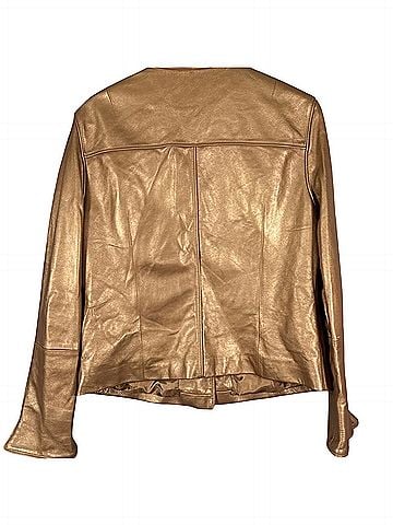 Lafayette 148 New York Leather Jacket (view 2)