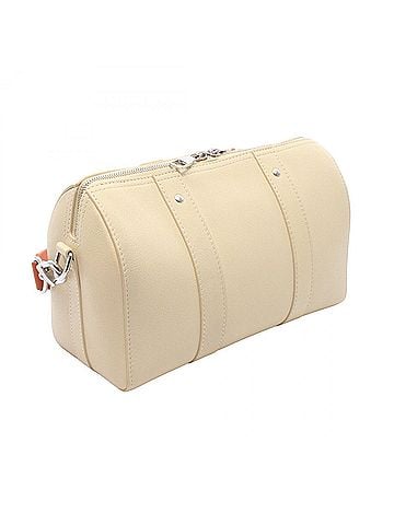 Louis Vuitton Louis Vuitton City Keepall Crème Shoulder Bag/Handbag, Leather, Men's, Ivory/Brown Multicolor, M59670 (view 2)