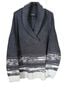 Barefoot Dreams 100% Polyester Solid Gray White Pullover Sweater Size 2X - photo 1