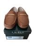 Ralph Lauren 100% Leather Solid Brown Flats Size 9 - photo 1