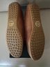 Ralph Lauren 100% Leather Solid Brown Flats Size 9 - photo 3