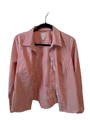 Maeve Long Sleeve Button-Down Shirt (view 1)