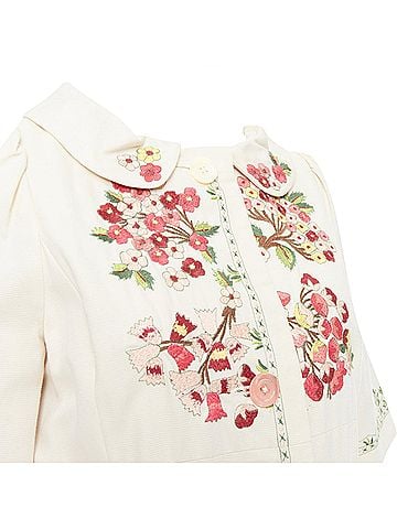 Kenzo Kenzo Cotton Peter Pan Coat Dress (view 2)