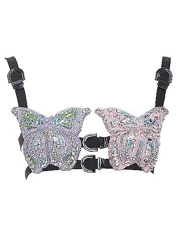 Versace Versace Dua Lipa 2023 Vacanza Bondage Bra (view 1)